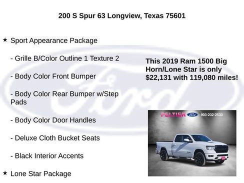 Used 2019 RAM 1500 Big Horn image 30