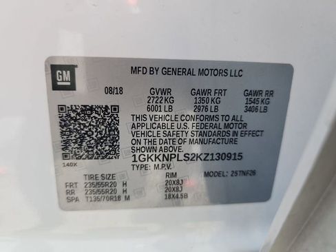 Certified 2019 GMC Acadia Denali w/ Technology Package FWD image 34