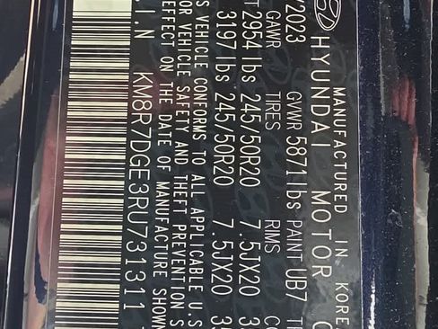 Certified 2024 Hyundai Palisade Calligraphy AWD/4WD image 8
