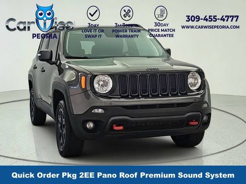 Used 2018 Jeep Renegade Trailhawk AWD/4WD image 1