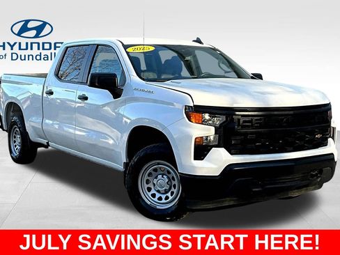Used 2025 Chevrolet Silverado 1500 W/T w/ WT Value Package AWD/4WD image 3