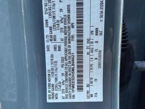 Used 2021 Ford Bronco Badlands image 28