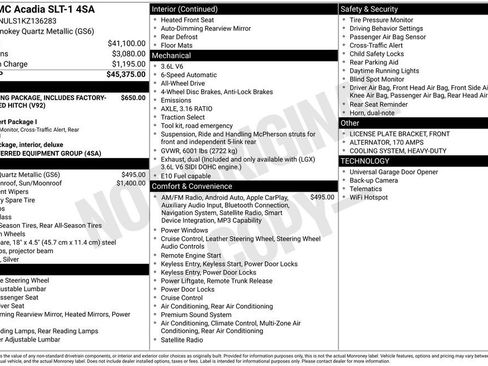 Used 2019 GMC Acadia SLT image 4