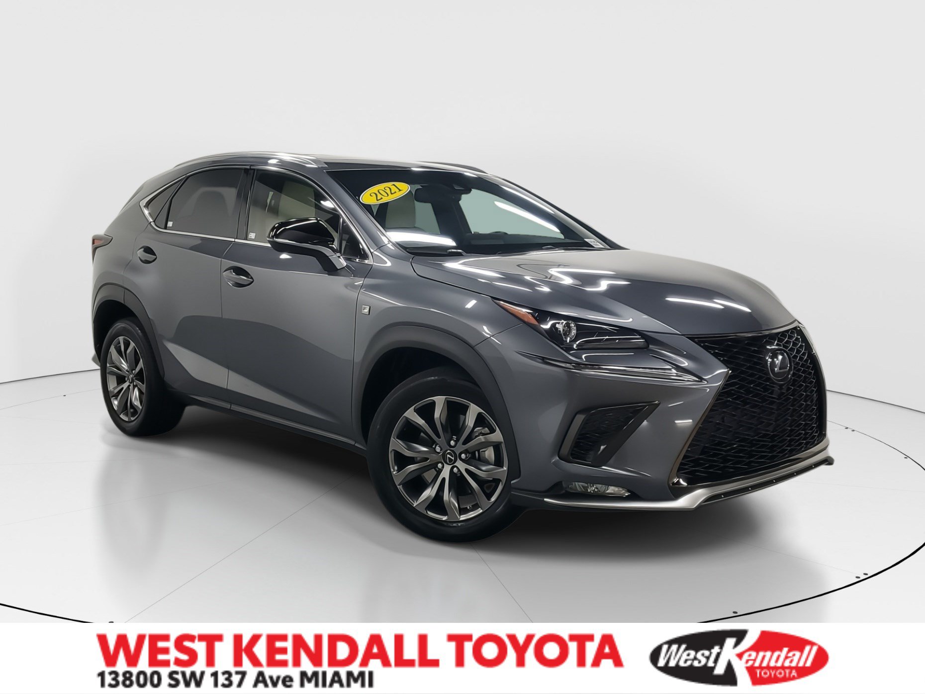 Used 2021 Lexus NX 300 F Sport w/ F Sport Premium Package FWD image 1