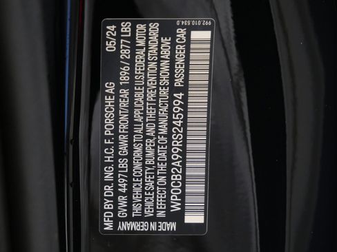 Used 2024 Porsche 911 Carrera S RWD image 19