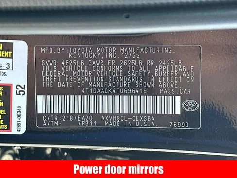 New 2026 Toyota Camry SE image 28