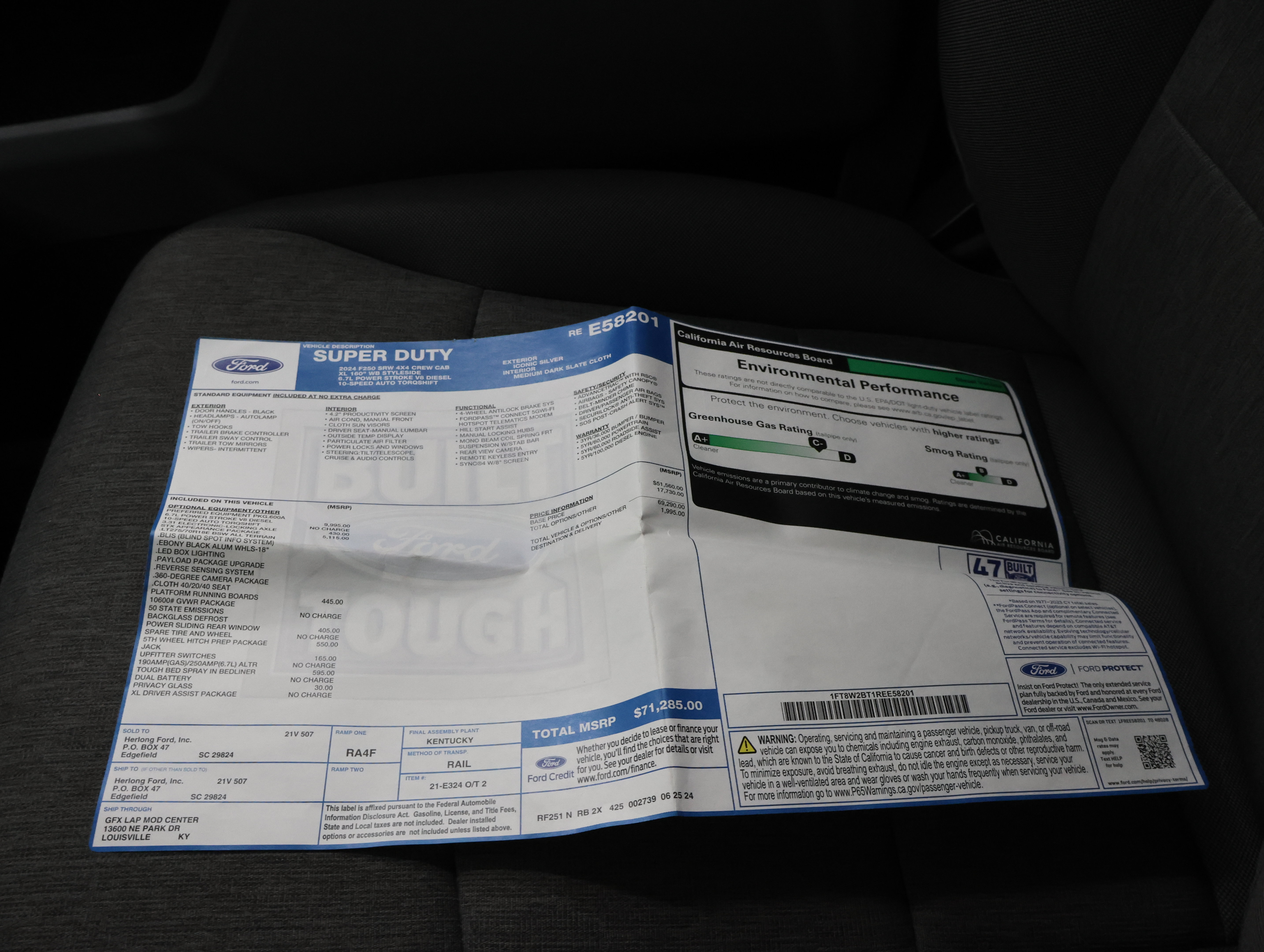 Used 2024 Ford F250 XL w/ STX Appearance Package AWD/4WD image 59
