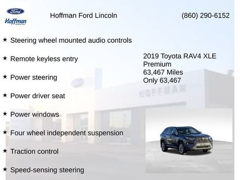 Used 2019 Toyota RAV4 XLE Premium w/ All Weather Liner Package AWD/4WD image 15