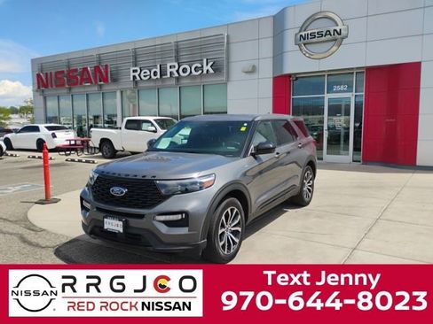 Used 2022 Ford Explorer ST-Line w/ Class IV Trailer Tow Package AWD/4WD image 1