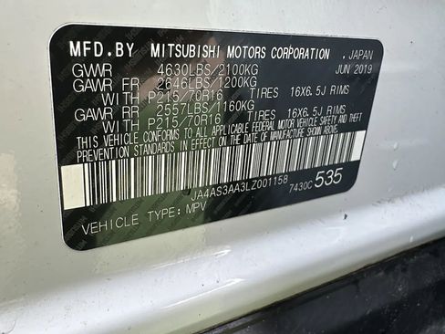 Used 2020 Mitsubishi Eclipse Cross ES FWD image 43