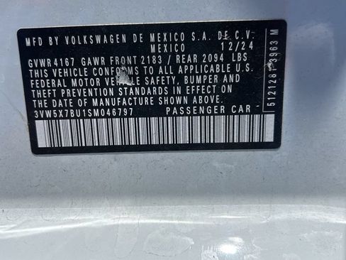 Used 2025 Volkswagen Jetta S FWD image 3
