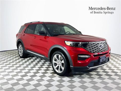 Used 2020 Ford Explorer Platinum w/ Premium Technology Package image 1