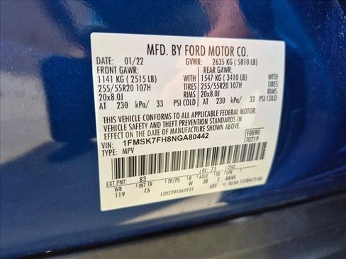 Used 2022 Ford Explorer Limited RWD image 25