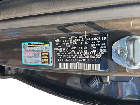 Used 2021 Kia Telluride EX w/ EX Premium Package FWD image 33