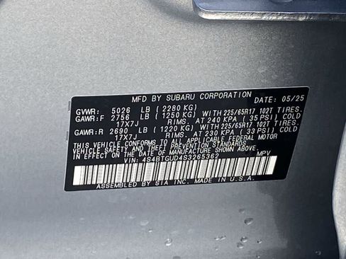 Used 2025 Subaru Outback Wilderness image 37