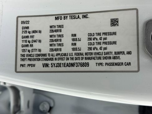 Used 2022 Tesla Model 3 image 49