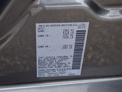 Used 2024 Nissan Altima 2.5 SV image 26