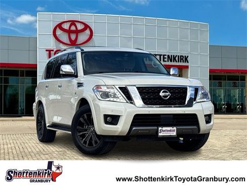 Used 2020 Nissan Armada Platinum w/ Captain's Chairs Package image 1