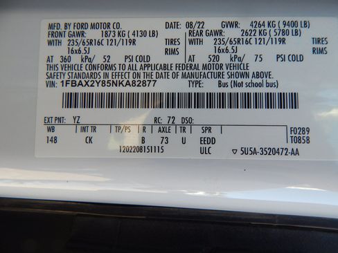 Used 2022 Ford Transit 350 XLT RWD image 26