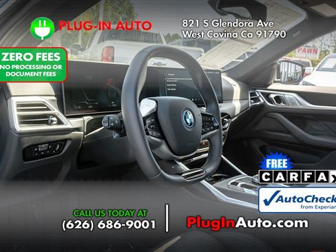 Used 2025 BMW i4 eDrive40 w/ M Sport Package RWD image 6