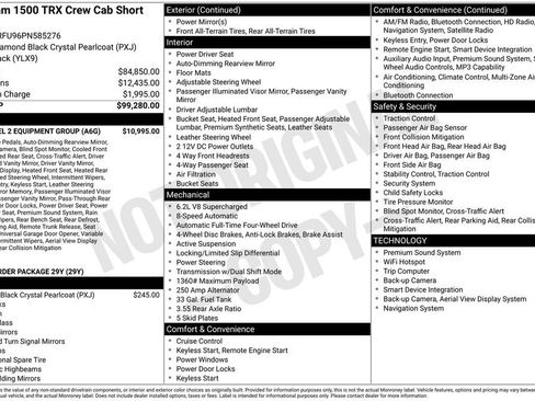 Used 2023 RAM 1500 TRX w/ TRX Level 2 Equipment Group AWD/4WD image 23