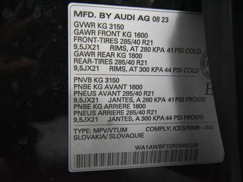 Used 2024 Audi SQ7 Premium Plus image 70