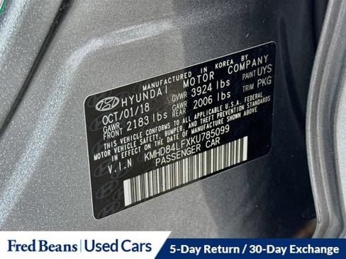 Used 2019 Hyundai Elantra Value Edition FWD image 37