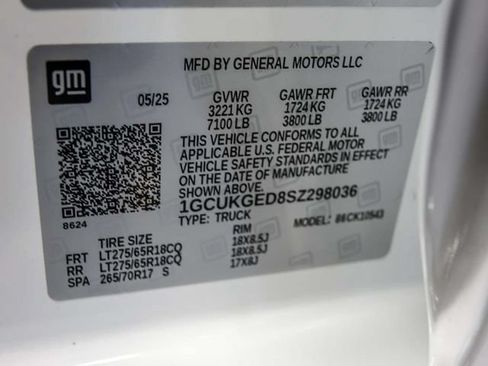 Certified 2025 Chevrolet Silverado 1500 LTZ w/ Z71 Off-Road Package AWD/4WD image 35