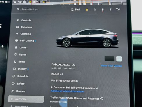Used 2025 Tesla Model 3 Long Range RWD image 8