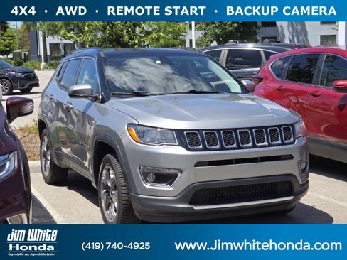Used 2020 Jeep Compass Limited w/ Safety & Security Group AWD/4WD image 1