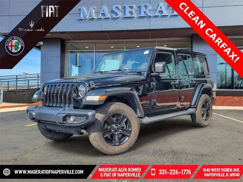 Used 2021 Jeep Wrangler Unlimited Sahara image 1