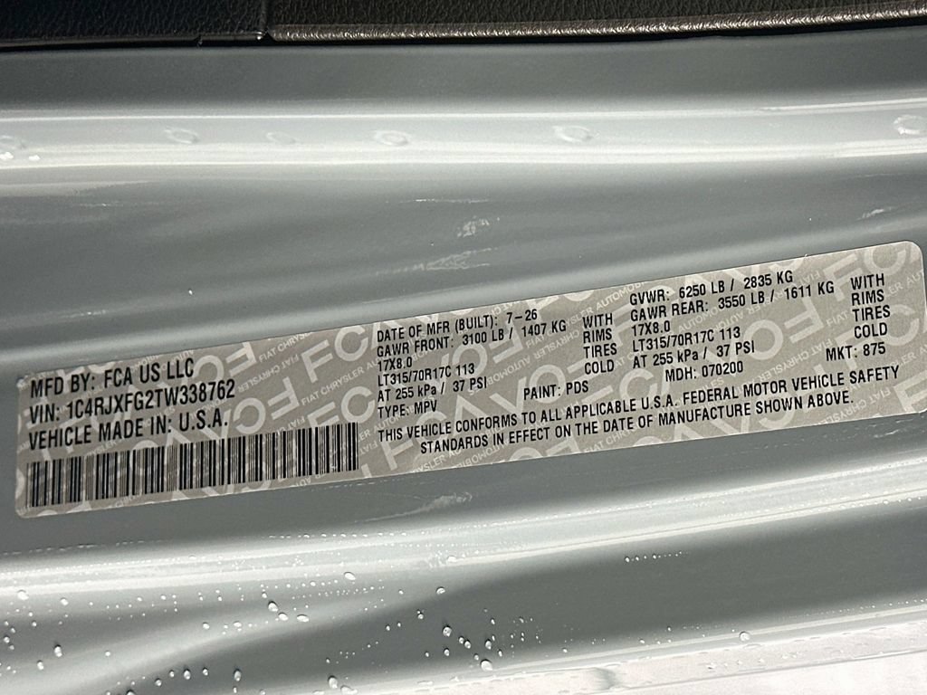 New 2026 Jeep Wrangler Unlimited Rubicon AWD/4WD image 18