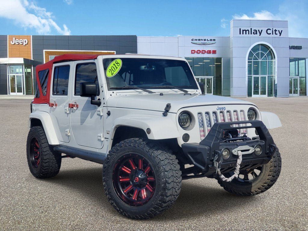 Used 2018 Jeep Wrangler Unlimited Sahara AWD/4WD 360° Tour