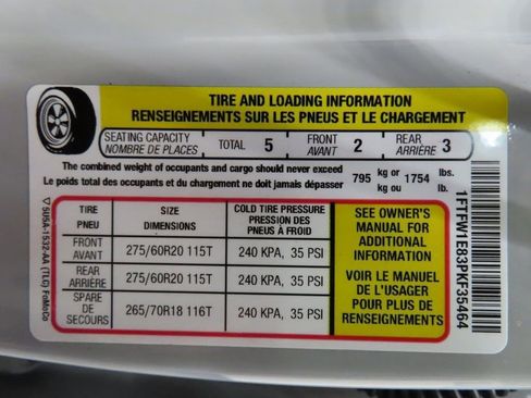 Used 2023 Ford F150 Lariat w/ Equipment Group 502A High image 67