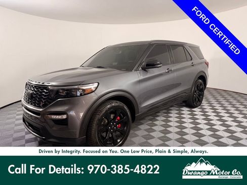 Certified 2021 Ford Explorer ST w/ Equipment Group 401A AWD/4WD image 1