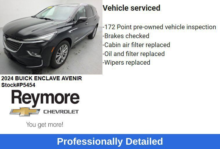 Used 2024 Buick Enclave Avenir w/ Avenir Technology Package AWD/4WD image 68