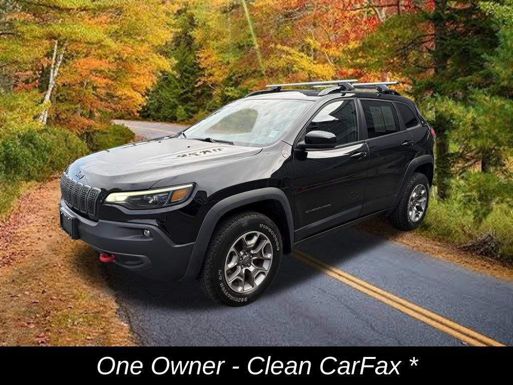 Used 2022 Jeep Cherokee Trailhawk w/ Sun, Sound & Nav Group AWD/4WD image 9