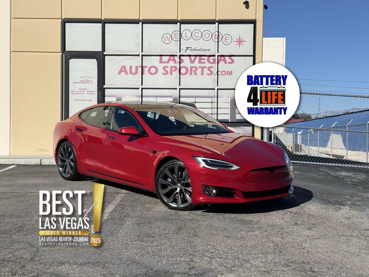 Used 2020 Tesla Model S Long Range Plus AWD/4WD image 1