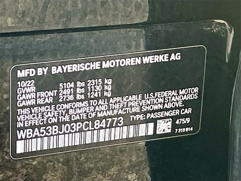 Used 2023 BMW 540i w/ M Sport Package image 34