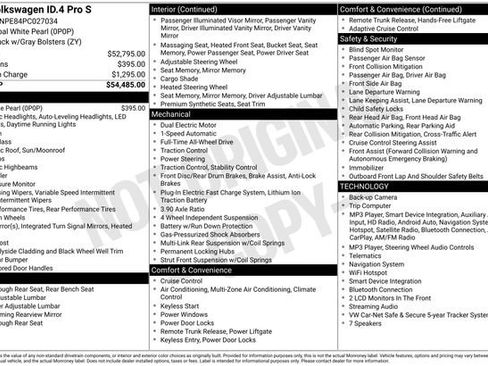 Certified 2023 Volkswagen ID.4 Pro S AWD/4WD image 9