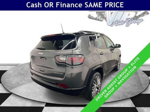 Certified 2023 Jeep Compass Limited w/ Elite Group AWD/4WD image 9