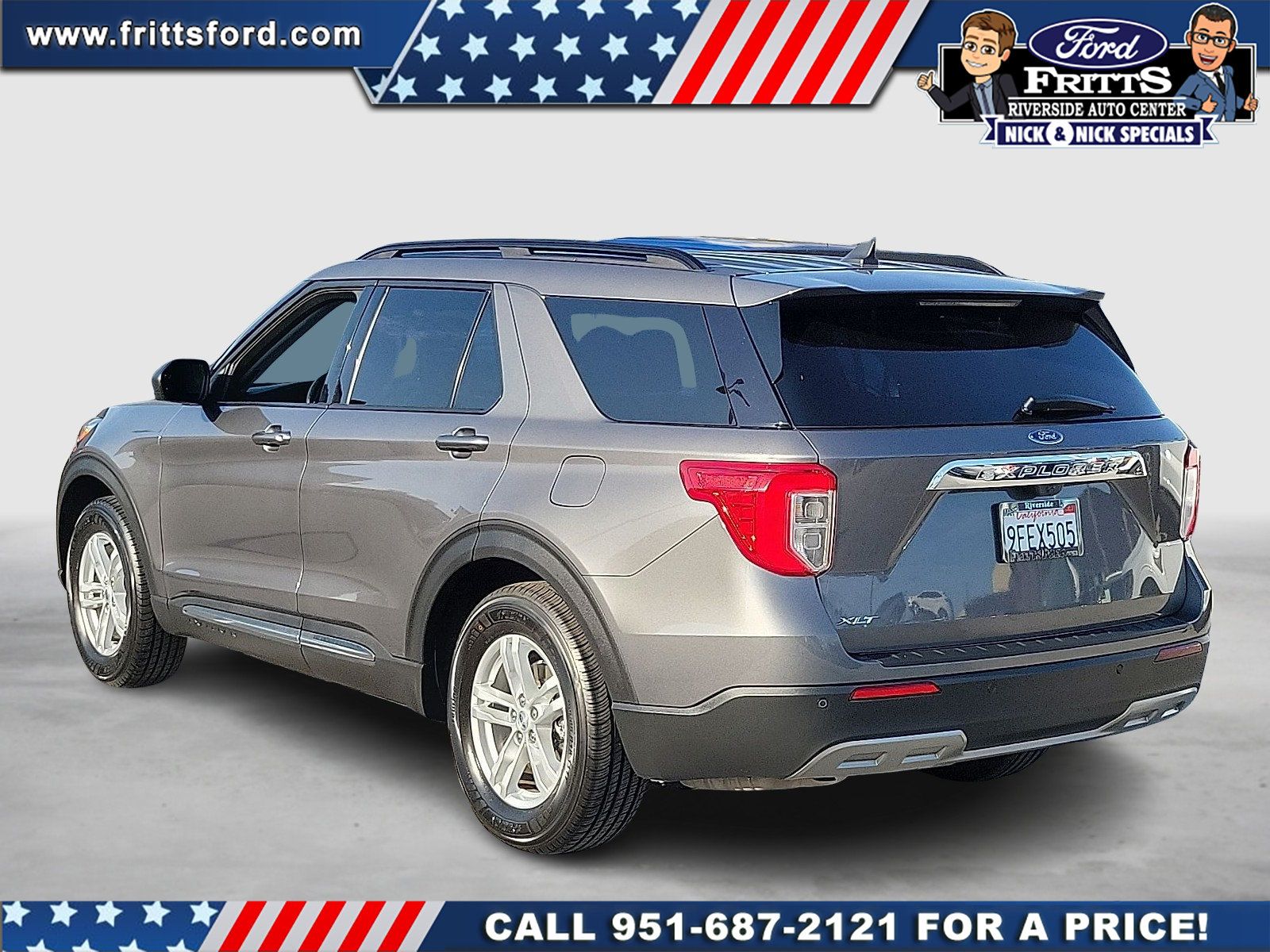 Certified 2023 Ford Explorer XLT w/ Equipment Group 202A RWD image 3