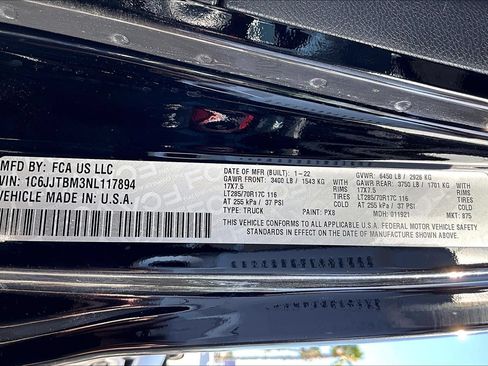 Used 2022 Jeep Gladiator Rubicon w/ LED Lighting Group AWD/4WD image 36