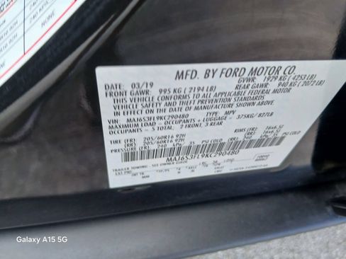 Used 2019 Ford EcoSport S AWD/4WD image 9