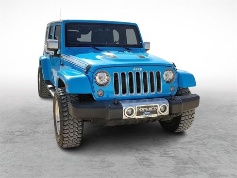 Used 2017 Jeep Wrangler Unlimited Sahara w/ Quick Order Package 24E Chief image 2