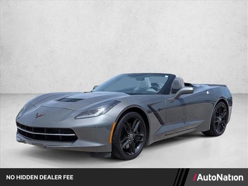 Used 2015 Chevrolet Corvette Stingray Convertible w/ 3LT Preferred Equipment Group RWD image 1