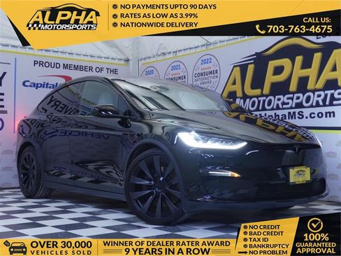Used 2022 Tesla Model X AWD/4WD image 1