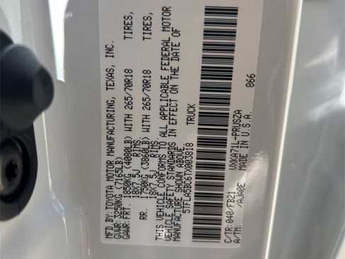 New 2026 Toyota Tundra SR5 image 12