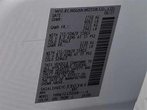 New 2026 INFINITI QX60 Autograph w/ Dark Cargo Package image 23