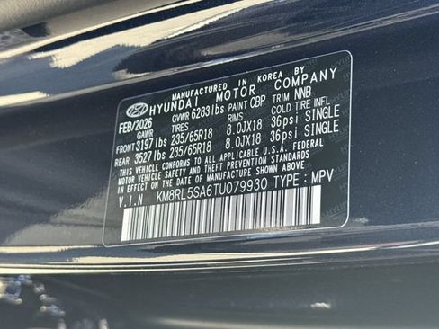 New 2026 Hyundai Palisade FWD Hybrid image 34